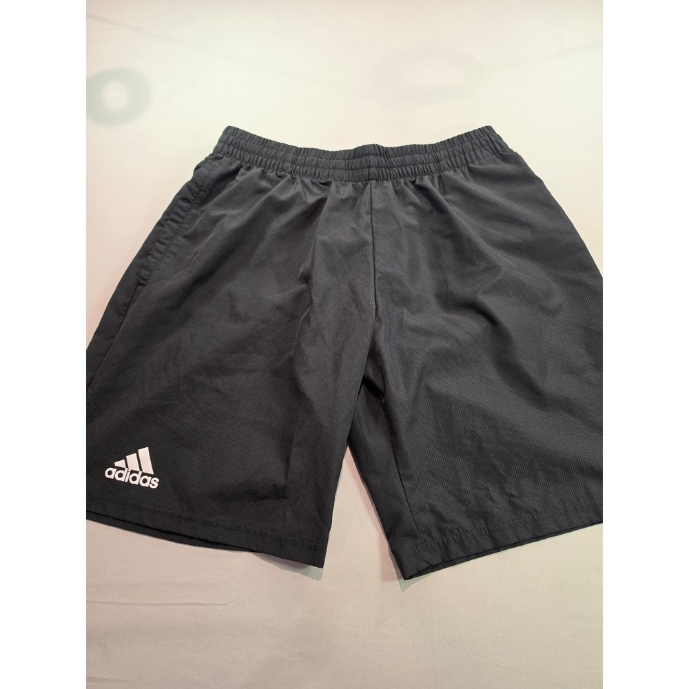 Adidas Aeroready Mens Athletic Shorts Black Elastic Waist Training Gym Large